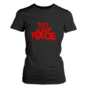 EAT SLEEP RACE REPEAT 2 Women's T-Shirt