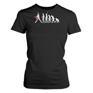 EVOLUTION MAN GUITARS1 Women's T-Shirt EVOLUTION MAN GUITARS1 Women's T-Shirt