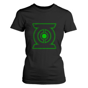 GREEN LANTERN LOGO Women's T-Shirt GREEN LANTERN LOGO Women's T-Shirt