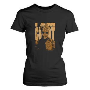 GUARDIAN OF THE GALAXY I AM GROOT Women's T-Shirt GUARDIAN OF THE GALAXY I AM GROOT Women's T-Shirt