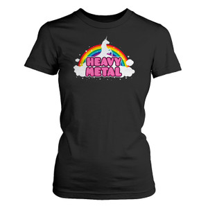 HEAVY METAL UNICORN Women's T-Shirt HEAVY METAL UNICORN Women's T-Shirt
