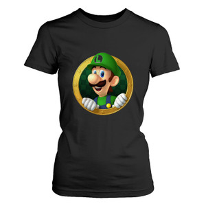 LUIGI NINTENDO SUPER MARIO Women's T-Shirt LUIGI NINTENDO SUPER MARIO Women's T-Shirt