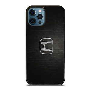HONDA CHROME LOGO LEATHER iPhone 12 Pro Max Case HONDA CHROME LOGO LEATHER iPhone 12 Pro Max Case