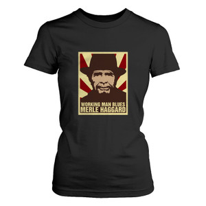 MERLE HAGGARD Women's T-Shirt MERLE HAGGARD Women's T-Shirt