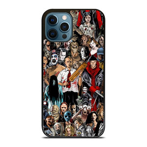 HORROR MOVIE COLLAGE iPhone 12 Pro Max Case HORROR MOVIE COLLAGE iPhone 12 Pro Max Case