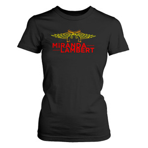 MIRANDA LAMBERT PISTOLS WINGS LOGO 1 Women's T-Shirt