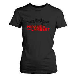 MIRANDA LAMBERT PISTOLS WINGS LOGO 2 Women's T-Shirt MIRANDA LAMBERT PISTOLS WINGS LOGO 2 Women's T-Shirt