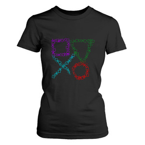 PLAYSTATION CONTRILLER BUTTONS Women's T-Shirt PLAYSTATION CONTRILLER BUTTONS Women's T-Shirt