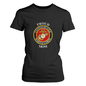 PROUD MARINE MOM US ARMY 1 Women's T-Shirt