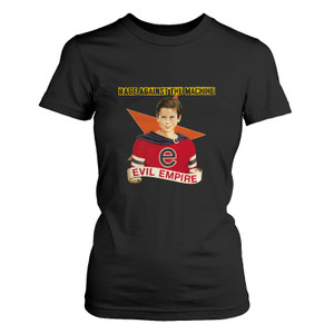 RAGE AGAINTS THE MACHINE EVIL EMPIRE ROCK BAND Women's T-Shirt RAGE AGAINTS THE MACHINE EVIL EMPIRE ROCK BAND Women's T-Shirt