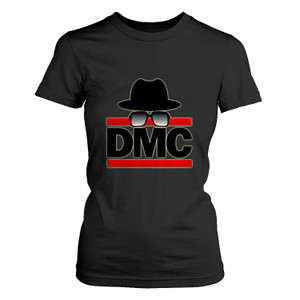 RUN DMC LOGO RETRO 80'S RAP HIP HOP MUSIC Women's T-Shirt