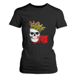 RUSH CROWN SKULL IMAGE Women's T-Shirt