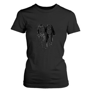 SONNY AND CHER LOGO HEATHER Women's T-Shirt SONNY AND CHER LOGO HEATHER Women's T-Shirt