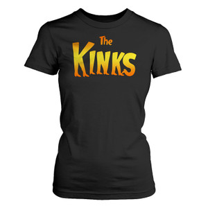 THE KINKS ENGLISH ROCK BAND LOGO Women's T-Shirt