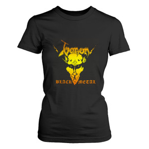 VENOM BLACK METAL LOGO Women's T-Shirt