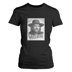 WAYLON JENNINGS WAYLON Women's T-Shirt WAYLON JENNINGS WAYLON Women's T-Shirt