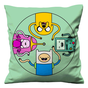 ADVENTURE TIME CLOCK Cushion Case Cover ADVENTURE TIME CLOCK Cushion Case Cover