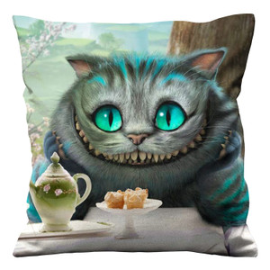 ALICE IN WONDERLAND CHSEHIRE CAT SMILE Cushion Case Cover