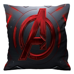 AVENGER RED LOGO Cushion Case Cover AVENGER RED LOGO Cushion Case Cover