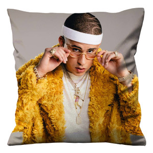 BAD BUNNY RAPPER Cushion Case Cover BAD BUNNY RAPPER Cushion Case Cover