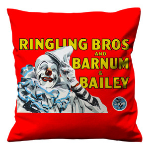 BAILEY CIRCUS CLOWN Cushion Case Cover