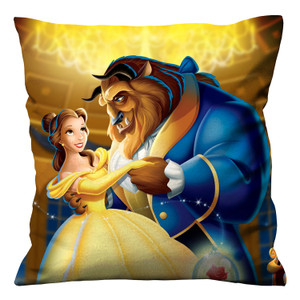 BEAUTY BEAST PRINCESS Cushion Case Cover