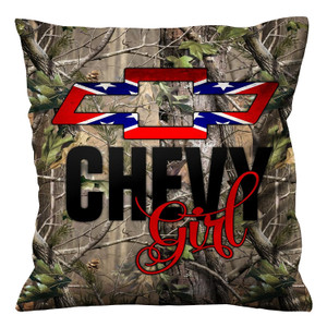 CAMO CHEVY GIRL Cushion Case Cover