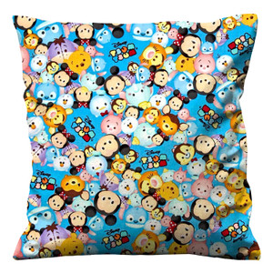 CARTOON DISNEY TSUM TSUM COLLAGE Cushion Case Cover CARTOON DISNEY TSUM TSUM COLLAGE Cushion Case Cover