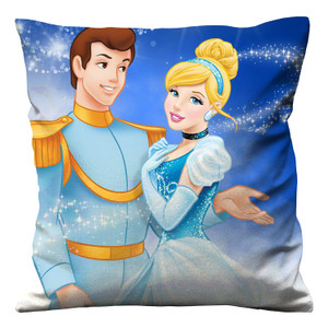 CINDERELLA AND PRINCE DISNEY Cushion Case Cover CINDERELLA AND PRINCE DISNEY Cushion Case Cover
