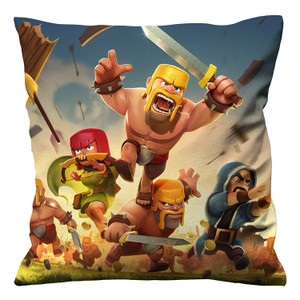 CLASH OF CLANS 1 Cushion Case Cover CLASH OF CLANS 1 Cushion Case Cover