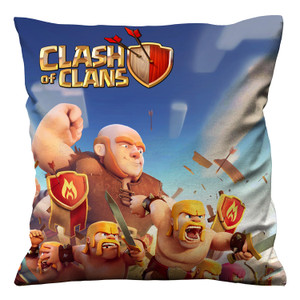 CLASH OF CLANS 2 Cushion Case Cover CLASH OF CLANS 2 Cushion Case Cover