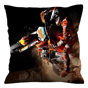 DIRT BIKE ROCKSTAR MOTOCROSS Cushion Case Cover