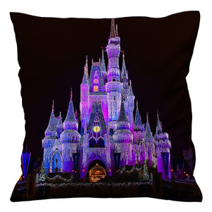 DISNEY CINDERELLA CASTLE NEW Cushion Case Cover DISNEY CINDERELLA CASTLE NEW Cushion Case Cover
