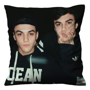 DOLAN TWINS HEADERS Cushion Case Cover DOLAN TWINS HEADERS Cushion Case Cover