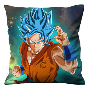 DRAGON BALL SUPER BLUE SAIYAN Cushion Case Cover DRAGON BALL SUPER BLUE SAIYAN Cushion Case Cover