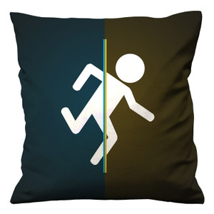 DUAL MONITOR PORTAL Cushion Case Cover