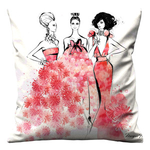 ENCHANTED MEGAN HESS 3 Cushion Case Cover ENCHANTED MEGAN HESS 3 Cushion Case Cover