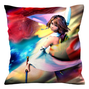 FINAL FANTASY YUNA RAINBOW Cushion Case Cover FINAL FANTASY YUNA RAINBOW Cushion Case Cover
