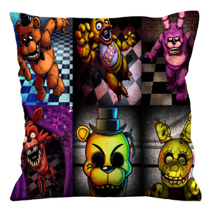 FIVE NIGHTS AT FREDDY'S COLLAGE Cushion Case Cover