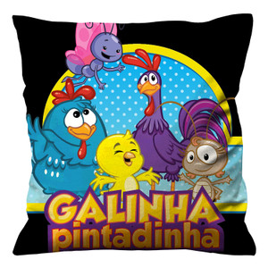 GALINHA PINTADINHA Cushion Case Cover