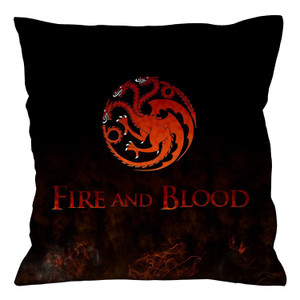 GAME OF THRONES TARGARYEN FIRE AND BLOOD Cushion Case Cover