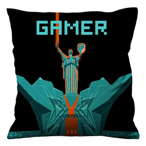 GAMER BLUE Cushion Case Cover