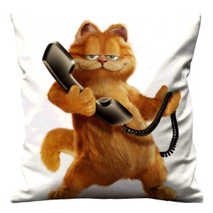 GARFIELD CAT TELEPHONE Cushion Case Cover