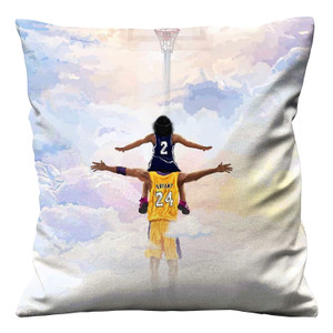 GIGI AND KOBE BRYANT Cushion Case Cover GIGI AND KOBE BRYANT Cushion Case Cover