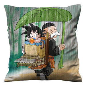 GOKU & GRANDPA GOHAN Cushion Case Cover