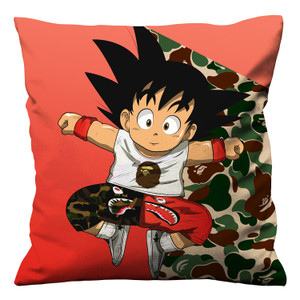 GOKU KIDS BAPE Cushion Case Cover