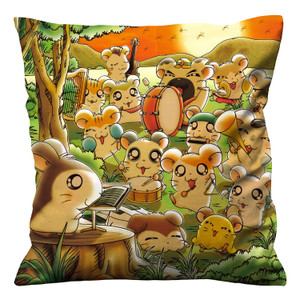 HAMTARO TOTTOKO Cushion Case Cover