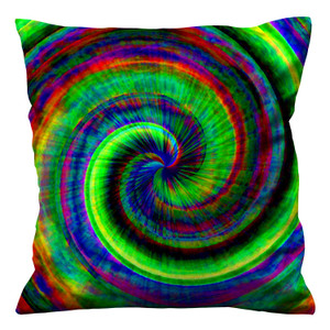HIPPY TIE DYE PSYCHEDELIC Cushion Case Cover