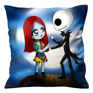 JACK AND SALLY KIDS Cushion Case Cover