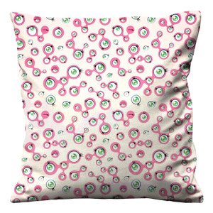 JELLYFISH EYES TAKASHI MURAKAMI Cushion Case Cover JELLYFISH EYES TAKASHI MURAKAMI Cushion Case Cover